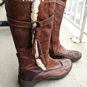 Italian Fur Boots, Size 40, US 9.5